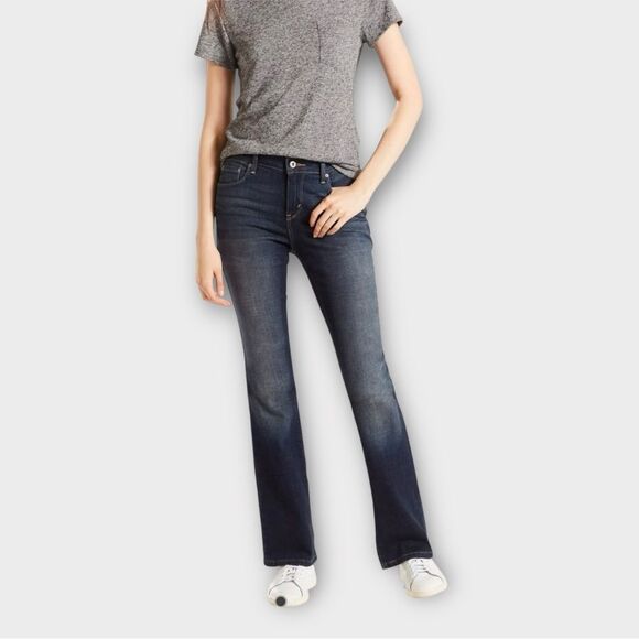 Levi’s 515 Mid-Rise Bootcut Jeans in Mid-Wash Blue Women’s Size 29 - Picture 1 of 10